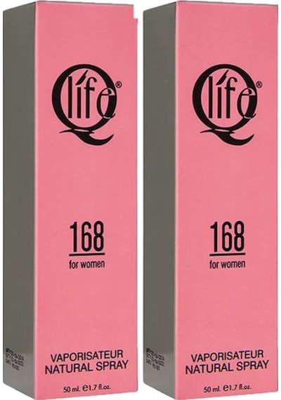 Q Life No:168 Kadın Parfüm EDC 2 x 50 ML