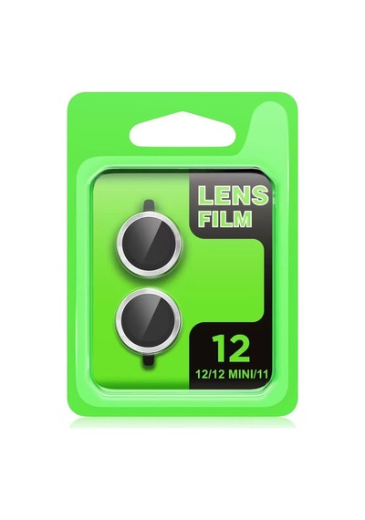 Apple Apple iPhone Uyumlu 11 Raze Metal Kamera Lens - Gümüş