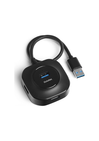 Dark Connect Master X4 USB A To 4 Port USB 3.0 Hub