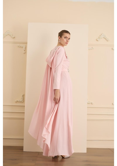 Senna Jewel Dress Pudra Pudra