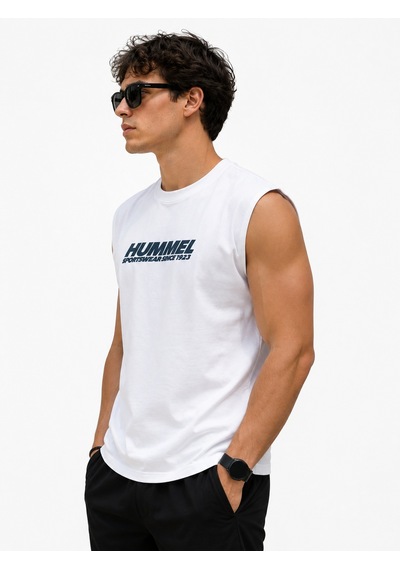 Hummel Traca Tank Top Erkek Atlet 912356 Beyaz