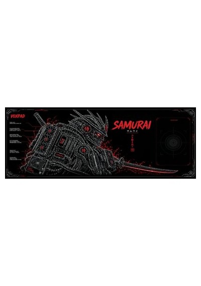 Throne X Pchocasi Voxpad Samurai Edition 90x30 Cm Dikişli Kenar Kaymaz Taban Gaming Mousepad 90x30cm