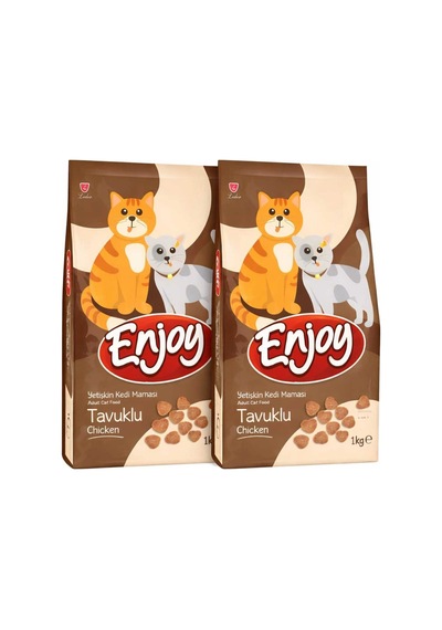 Tavuklu Yetişkin Kedi Maması 1 Kg 2 Paket