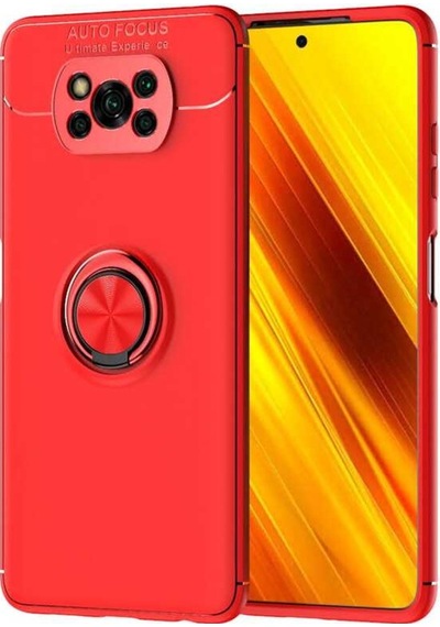 Xiaomi Poco X3 Kilif Yüzüklü Magnetli Ravel Case 360697610