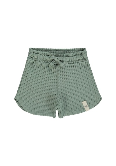 Civil Boys Basic Waffle 2-5 Yaş Şort - Yeşil Çağla Yeşili