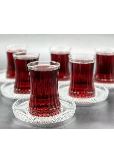 Elysia Çay Bardağı Çay Takımı Seti 12 Parça Riva Çay Tabak Fma141642 Fma07282