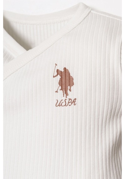 U.s. Polo Assn. Kız Bebek Beyaz Hastane Çıkışı 10 Lu Set 5274-50063 Beyaz