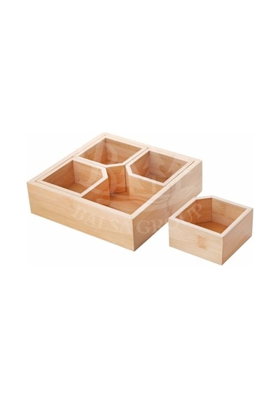 Bambu Sunumluk 22x22x6.5