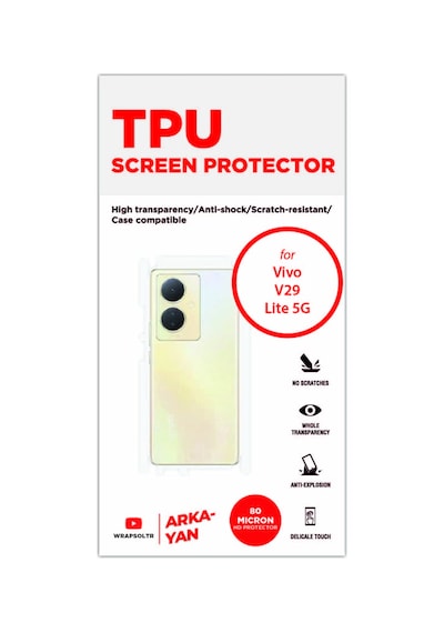 Vivo V29 Lite 5g Arka Ve Yan Kaplama Tam Kaplayan Hd Film