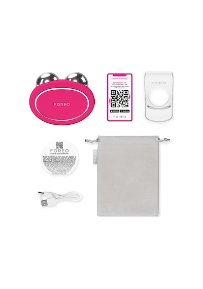 Foreo Bear 2 Akıllı Microcurrent Yüz Sıkılaştırma Cihazı, Fuchsia
