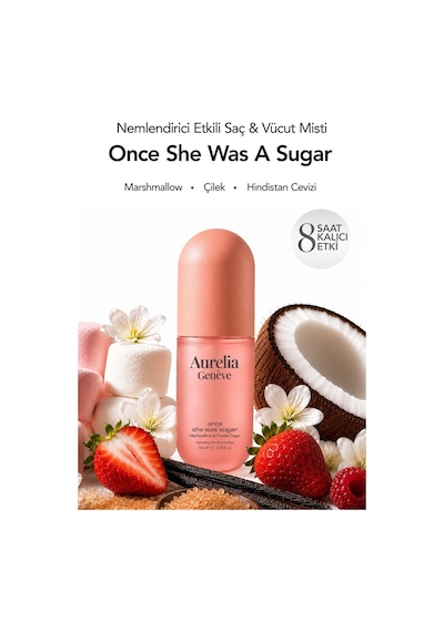 Hydrating Hair & Body Mist Once She Was Sugar 100 ML