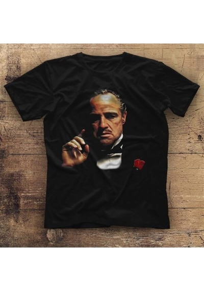 Startmore Godfather Siyah Unisex Tişört T-shirt Siyah