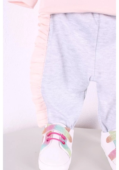 Babydonat Kız Bebek 2'li Kız Takım Pembe