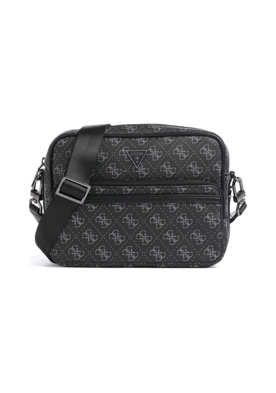 Guess Hmmılop5422 Milano Crossbody Dou Erkek Çapraz Çanta Siyah
