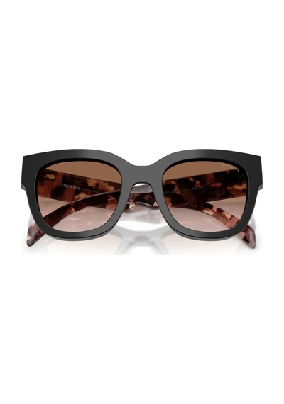 Prada Güneş Gözlüğü Pr C04s 52 28f90p Kahverengi - Leopar