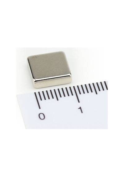 10 Adet 10mm X 10mm X 3mm Köşeli Süper Güçlü Neodyum Mıknatıs