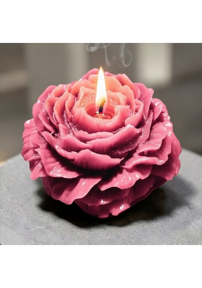 Şakayık Mum 50 Adet Pembe
