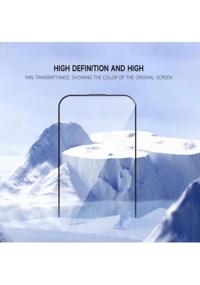 Kolay Kurulum For Apple İphone İphone 17 İle Uyumlu Extra Hd Premium Safir Cam Ekran Koruyucu Hayalet, İphone 17