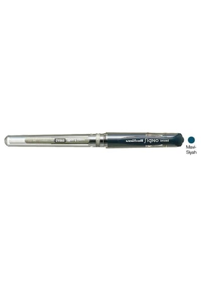 Uni-Ball Roller Kalem Signo Broad Jel Bilye Uç İmza Kalemi 1.0 MM Mavi Siyah UM-153