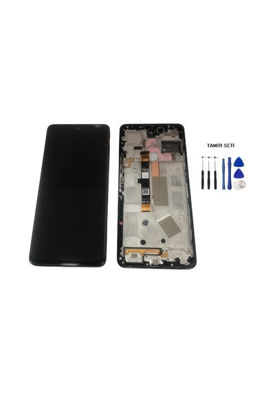 Tkgz Tecno Camon 19 Pro Lcd Ekran Dokunmatik Service Pack - Full Çıtalı + Tamir Seti
