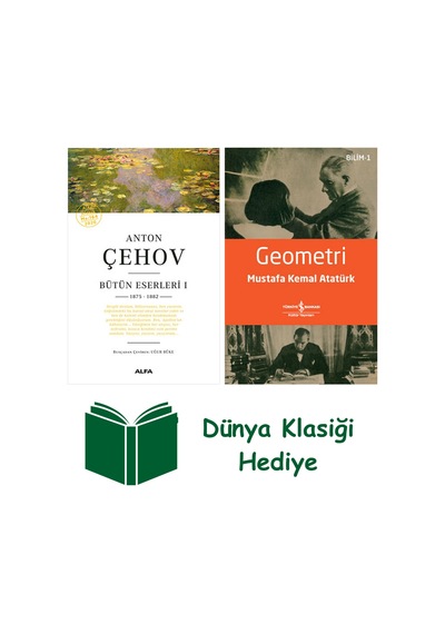 Anton Çehov Bütün Eserleri 1 + Geometri + Dünya Klasiği Hediye
