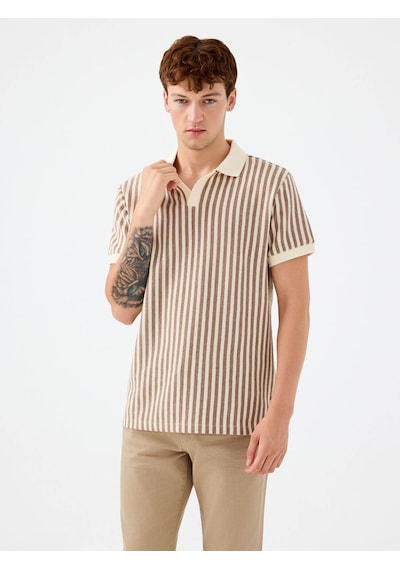 Loft Regular Fit Kahverengi Erkek T-shirt Lf2038533 Kahverengi Loft Regular Fit Kahverengi Erkek T-shirt Lf2038533 Kahverengi