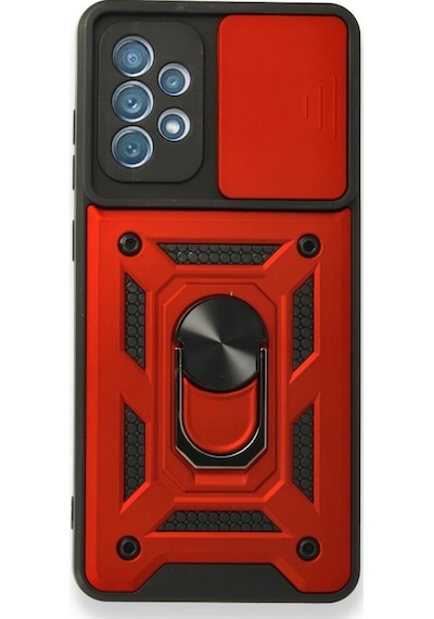 Samsung Galaxy Uyumlu A72 Kilif Lens Korumali Zirh Case 498131058