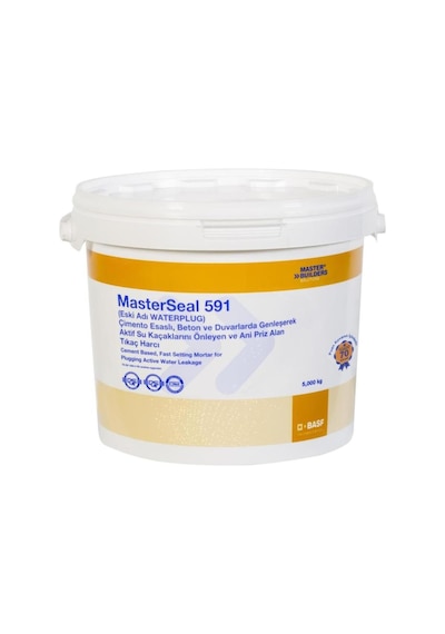 Basf Masterseal 591 Waterplug Grey (5 Kg) - Su Tıkaç Harcı