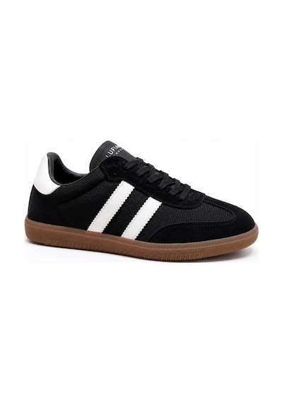 Lufian 121230066 Lenora Deri Unisex Sneaker Ayakkabı Siyah