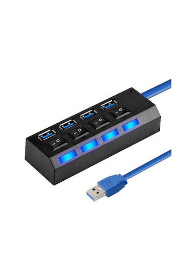 Maxgo Anahtarlı Işıklı On Off Chipli Model 4 Port Usb 3.0 Çoklayıcı Hub Maxgo Anahtarlı Işıklı On Off Chipli Model 4 Port Usb 3.0 Çoklayıcı Hub