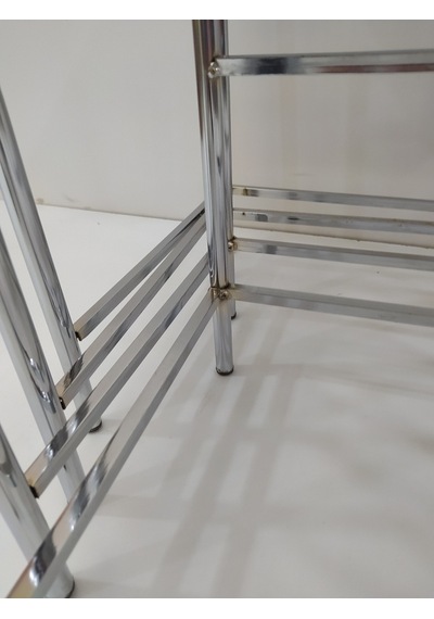 Zigon Sehpa 4'Lü Metal Model Transmisyon Nikelaj Ayak Ahşap Merme (422100587)