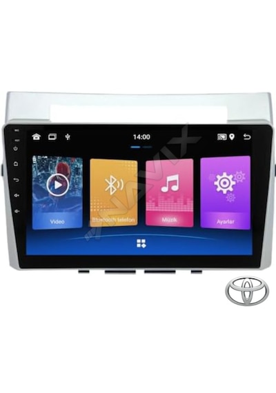 Foxus Toyota Verso 2006 4gb Ram 64gb Hafıza Android Dokunmatik Ekran Oto Teyp - Carplay Wifi Gps Bluetooth Kamera Destekli Oem