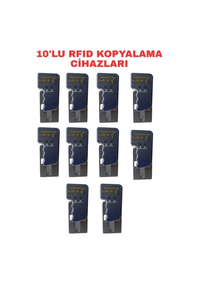 Sr-630 Rfıd Kart Kopyalama Cihazı 125 Khz Proximity Kart Ve Anahtarlık Kopyalayıcı 10 Adet