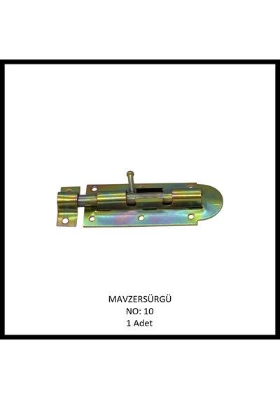 Mavzer Sürgü No: 10 Sarı