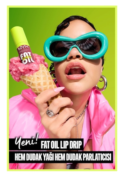 Nyx Professional Makeup Fat Oil Chillz Parlatıcı Dudak Yağı - Strawberry Slush