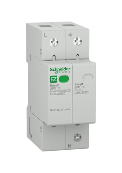 Schneider Bir Kutuplu 20 Ka Parafudr Ez9L33620