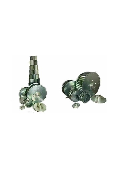 Çap 225 Boy 102 Delik 19 Mm Sol Yön Radyal Fan Pervanesi