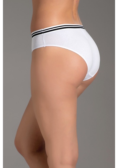 Newbra Kadın Penye Slip Külot - Beyaz