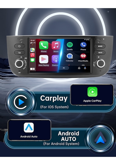 Exvol Fiat Punto Android Multimedya 2gb/32gb 2.5d Ips Hd Ekran