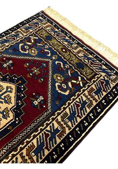 El Dokuma Sıfır Yahyalı Halısı 78x130 Kök Boya Yün Küçük Halı El Dokuma Sıfır Yahyalı Halısı 78x130 Kök Boya Yün Küçük Halı