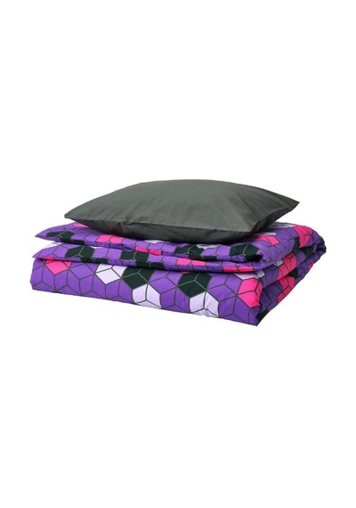 Ikea Blaskata Tek Kişilik Nevresim Takımı 150 X 200 Cm Mor