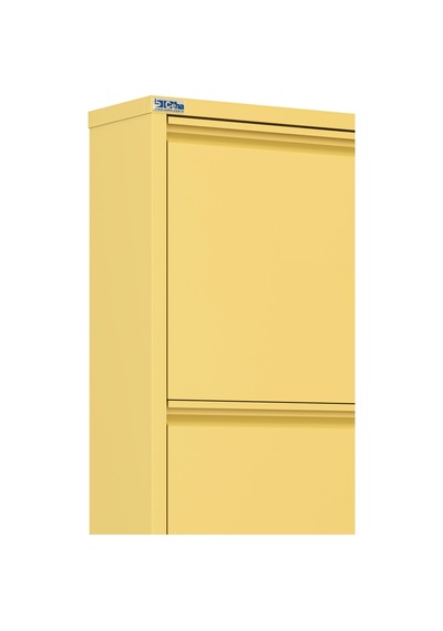 Ceha 3'lü Metal Ayakkabılık - Açık Sarı/butter K.AYK-3/M1812