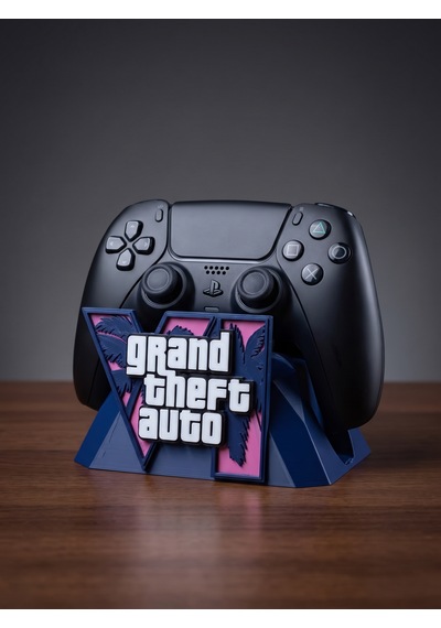 Omni Gta 6 Temalı Ps5 Kol Standı - Özel Tasarım Gta 6 Kontrolcü Standı, Playstation 5 Oyuncu Aksesuarı Konsol Standı Ve Tutucu Lacivert