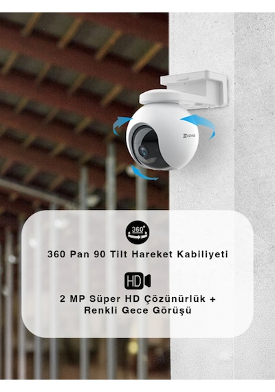 Eb8 4g Bataryalı Pt Kamera Sım Kartlı Güvenlik Kamerası, Gece Görüşlü Fynix Teknoloji