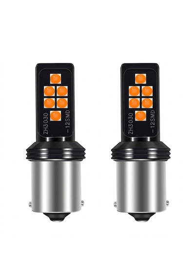 P21w Ba15s Led 1156 Amber 2adet