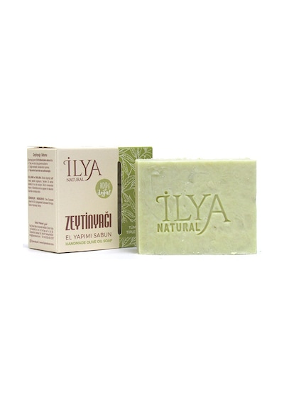 İlya Natural Zeytinyağı Özlü Hatay'ın %100 Doğal El Yapımı Banyo Sabunu 100 G