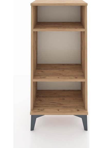 Arges Komodin 2 Raflı 44x30x96 Çam-çam Çam