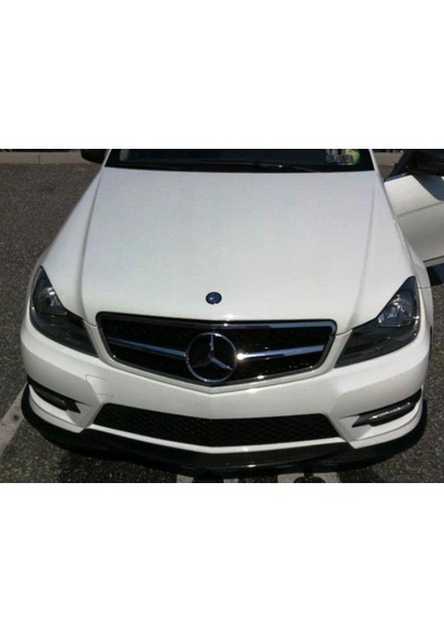Mercedes W204 C180 Makyajlı Ön Lip Plastik C180 Ön Ek C180 Karlık