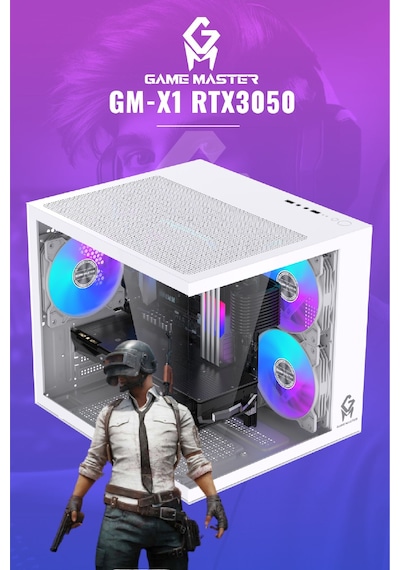 Game Master GM-X1 i5-11400F 16 GB 512 GB M.2 SSD 6 GB RTX3050 Free Dos Masaüstü Oyuncu Bilgisayarı