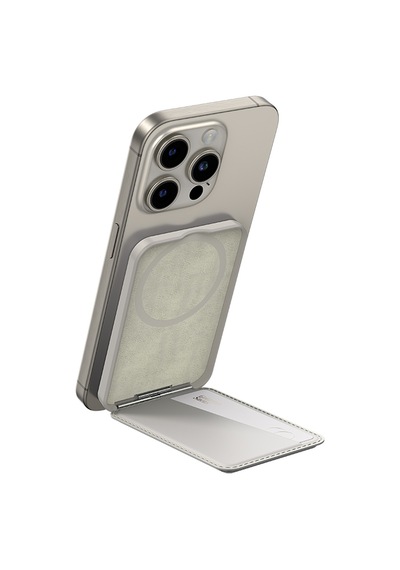 Amazingthing Glamour Link Fonksiyonel Çok Yönlü Grip Standlı Magnetik Kartlık Gri